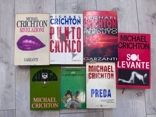 Lotto libri michael crichton - lotto,