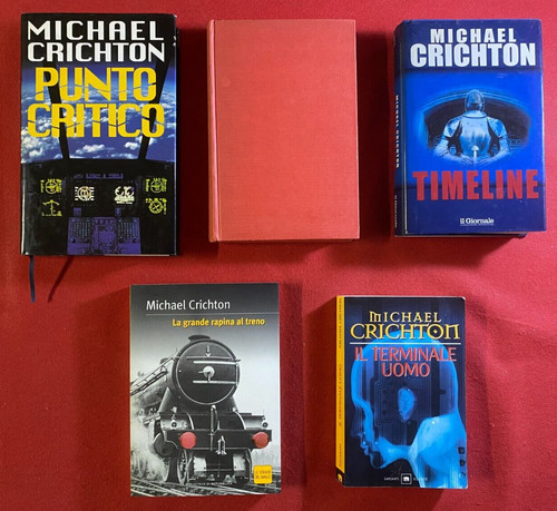 Michael crichton lotto libri - michael,